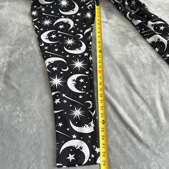 NWT Killstar Under The Stars Leggings Black White Size XXL - Picture 12 of 12